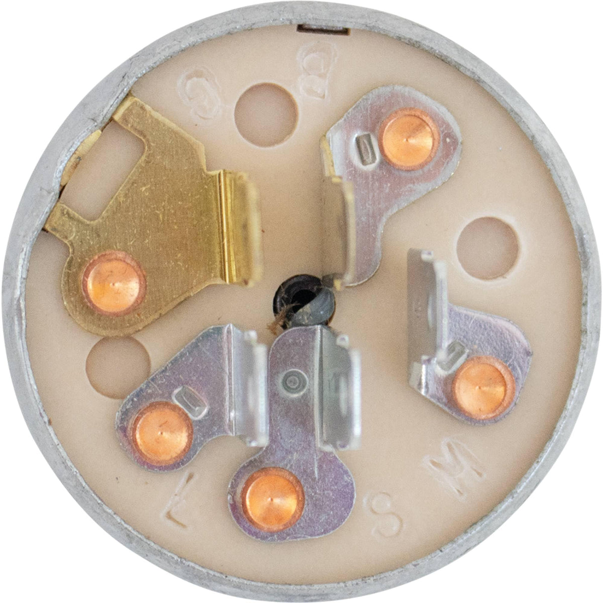 Stens ignition switch mounted on mower deck showing practical installation benefit