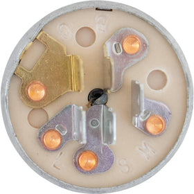 Stens ignition switch mounted on mower deck showing practical installation benefit