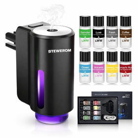 Stewerom front view vent mounted showing discreet fragrance distribution and easy fit