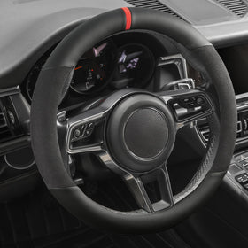 SthExtra installed on steering wheel demonstrating improved handling and control