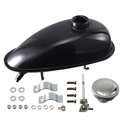 sthus front view fuel tank showing shape and mounting benefits