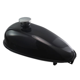 sthus fuel tank cap open to reveal neck for easy refueling