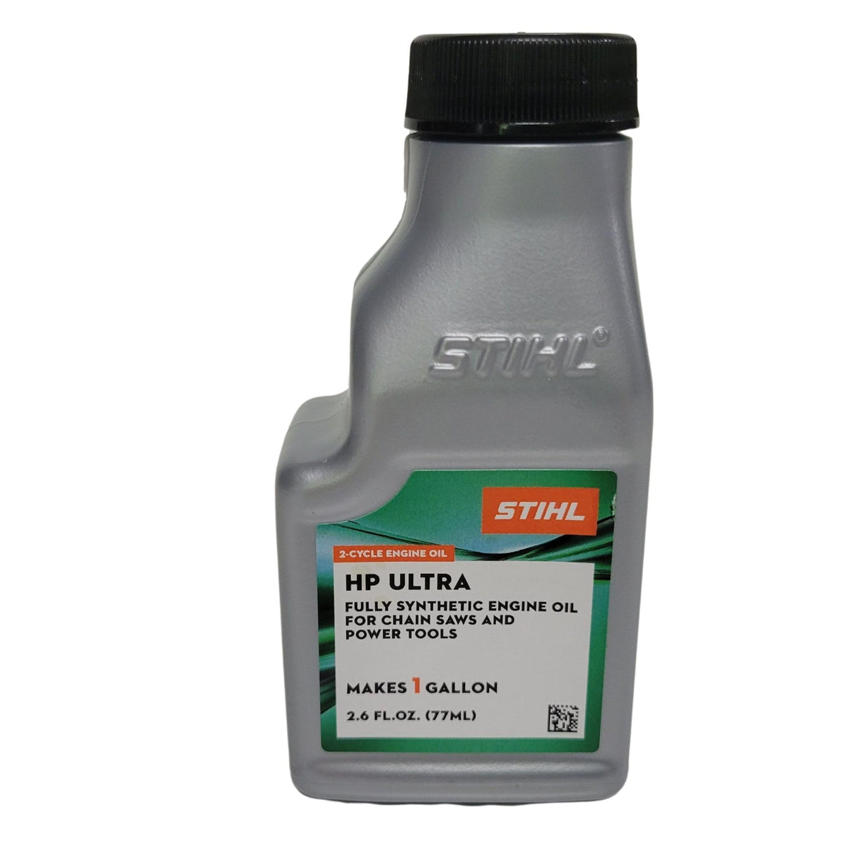 STIHL oil being poured into fuel can demonstrating easy pouring and job-site convenience