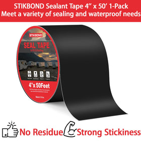 STIKBOND conforming to curved flashing edge, showing flexibility and coverage