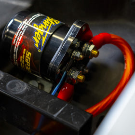 STINGER SGP32 installed in a boat engine bay demonstrating marine durability