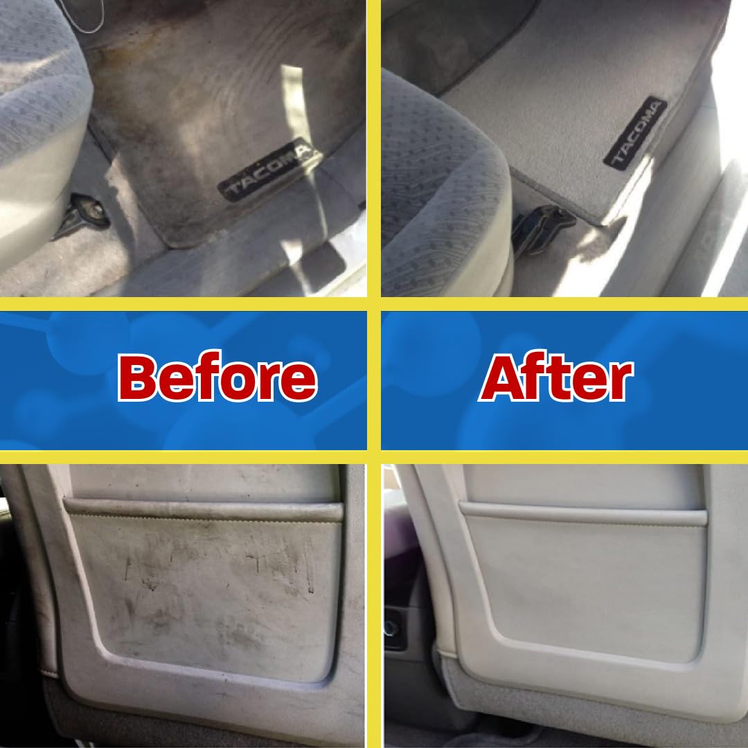 STINGRAY INSTANT SPOT REMOVER before and after carpet image showing visible stain removal