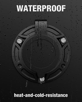 stio waterproof cap detail protecting contacts from rain and ice