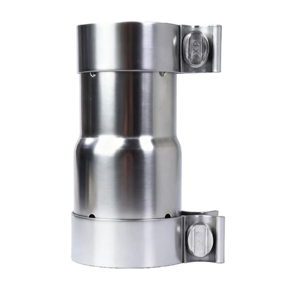 Stitokg front view adapter clamp showing full reducer and secure fit benefit