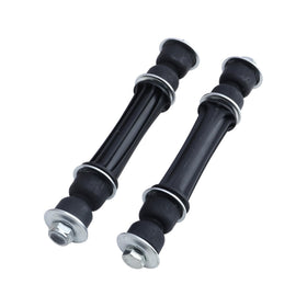 Stiueoav front sway bar link on packaging showing brand and fitment benefits