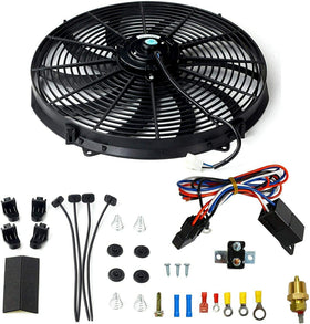 STMGW front view of 16 inch fan showing compact design and powerful airflow