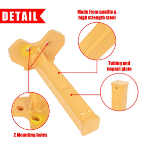STMGW detail of studs and supplied flange nuts showing easy mounting and secure fit
