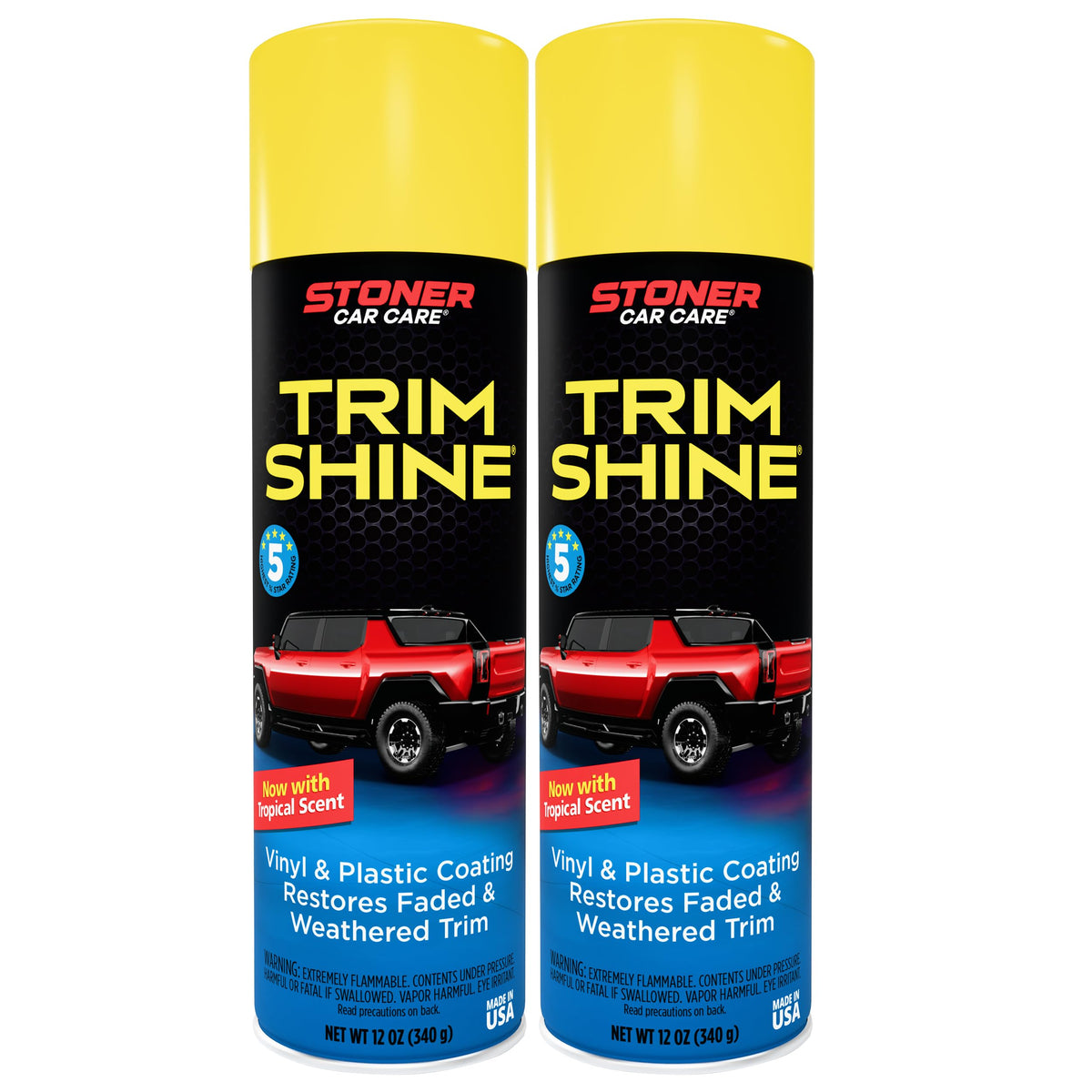 Stoner Car Care aerosol can front view showing product branding and usage benefit
