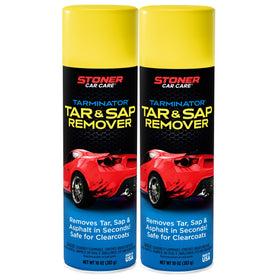 Stoner Car Care Tarminator front can showing product packaging and size benefits