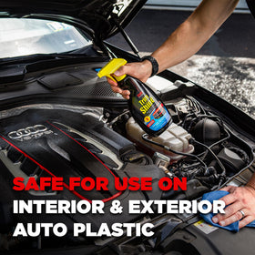 Stoner Car Care trigger-spray nozzle closeup for controlled application