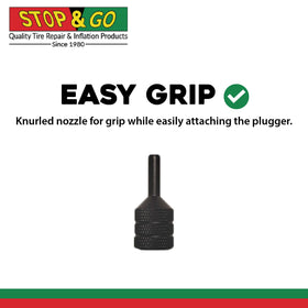 Stop & Go 1085 held in hand to show compact scale and travel convenience