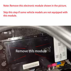 StopDefy installed behind central panel demonstrating tidy integration benefit