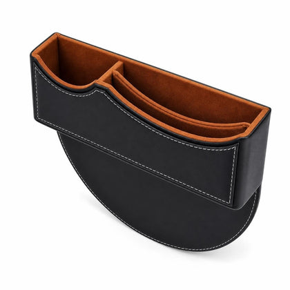 Storage Box Seat Gap Filler front view showing slim profile and fit benefit