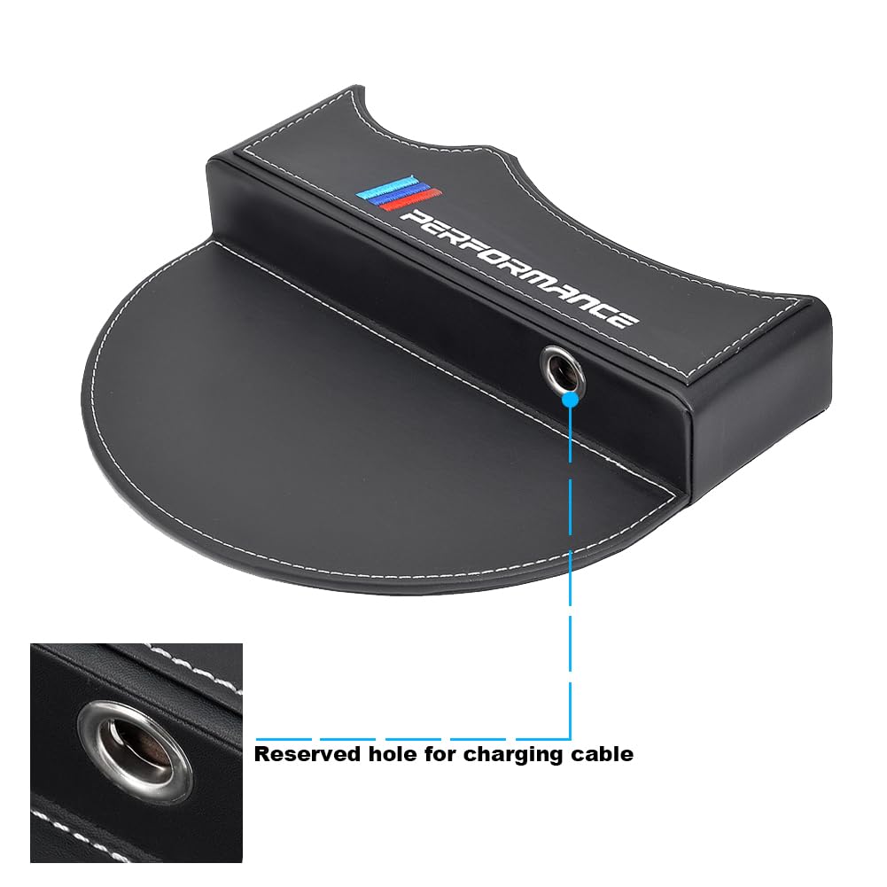 Storage Box Seat Gap Filler top view of three compartments organizing essentials benefit