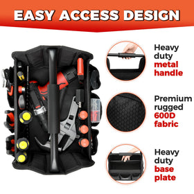 Storage Standard folded flat for compact storage in trunks or closets