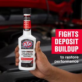 STP box of twelve 5.25 oz bottles for fleet or frequent use