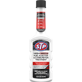 STP liquid texture close-up highlighting concentrated cleaner