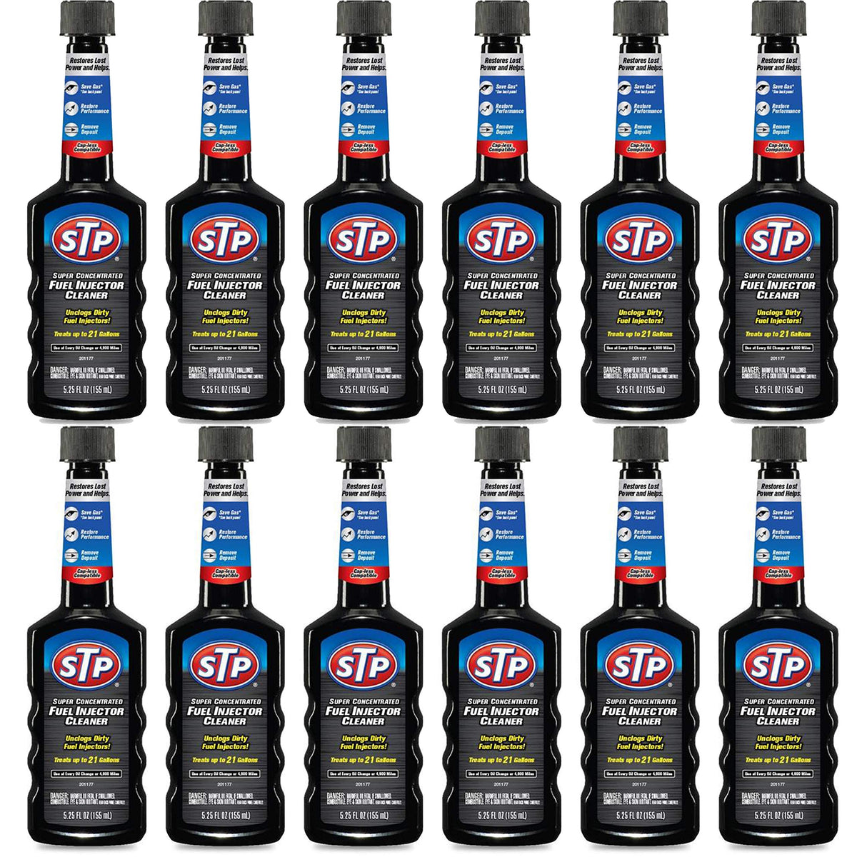 STP front packaging showing product and quantity for easy identification and trust