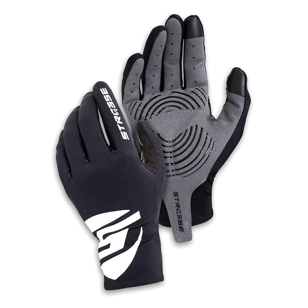 ＳＴＲＡＳＳＥ front view of gloves showing fit and finish for confident control