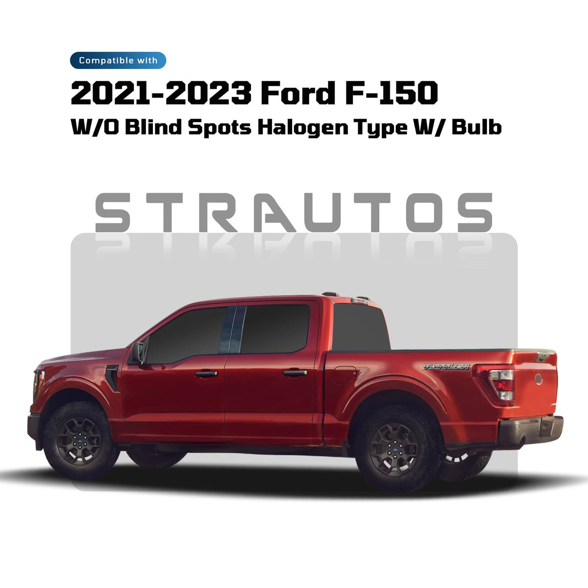 STRAUTOS packaged tail light and included item in box for fast shipping convenience