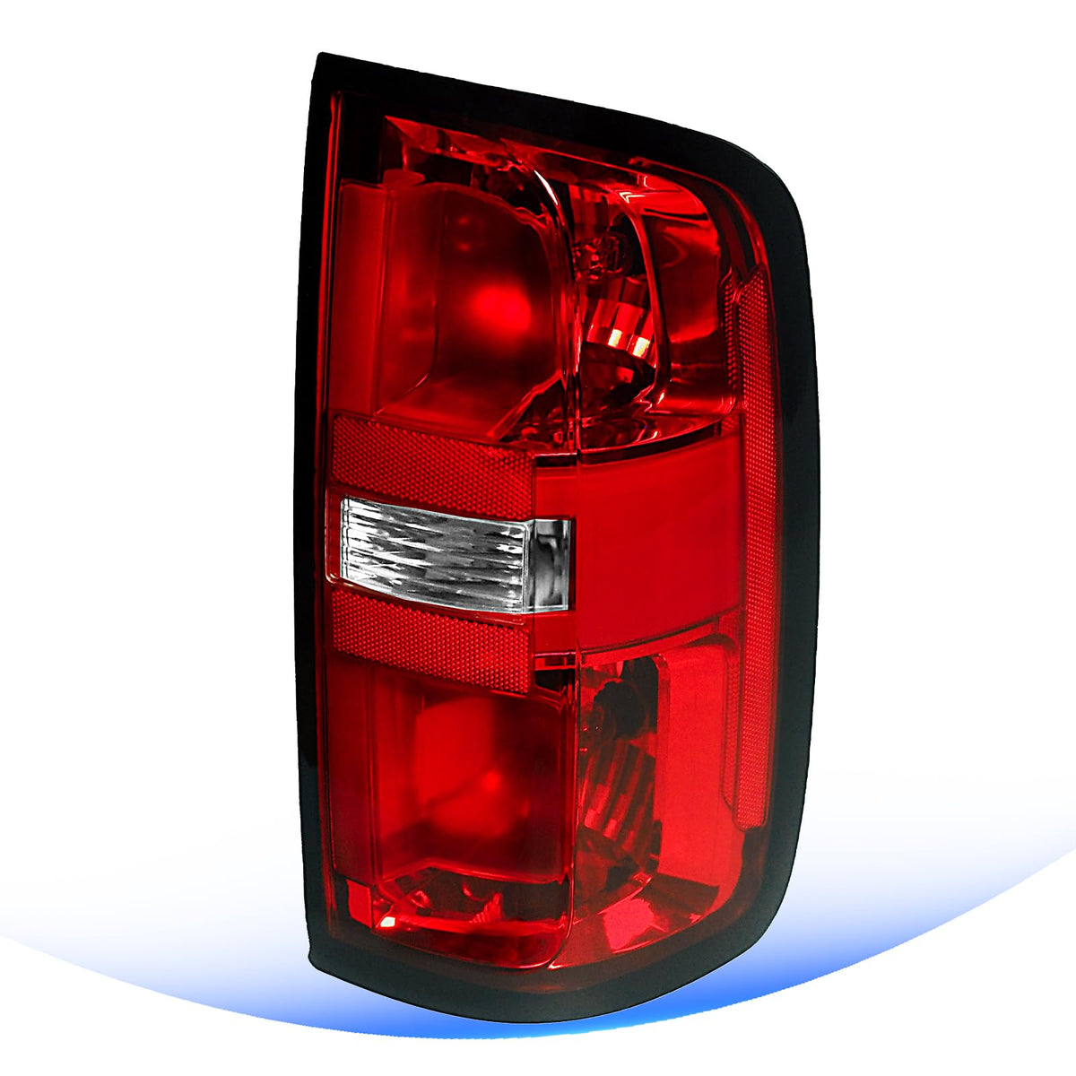 STRECOS right tail light front view showing OEM fit and restored rear appearance