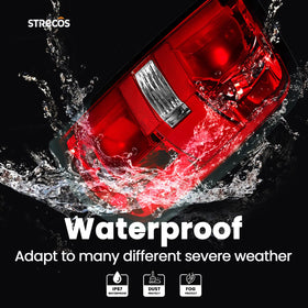 STRECOS close-up of polycarbonate lens highlighting clarity and durability