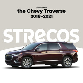 STRECOS tail light visible on parked Traverse demonstrating restored rear appearance