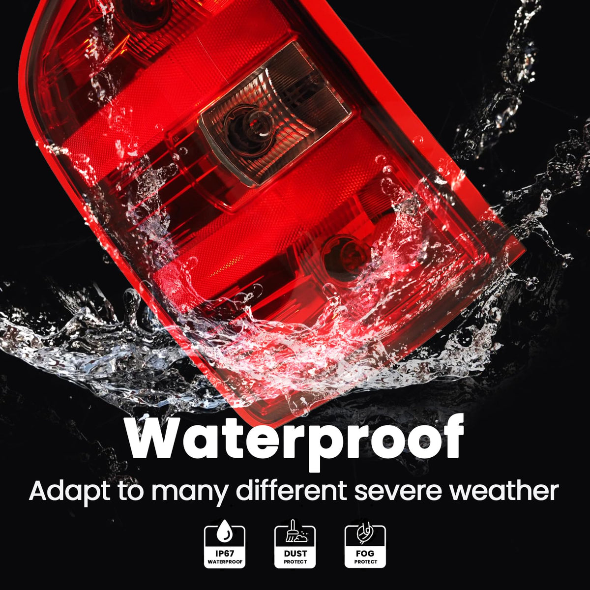 STRECOS lens close-up highlighting polycarbonate clarity and durability
