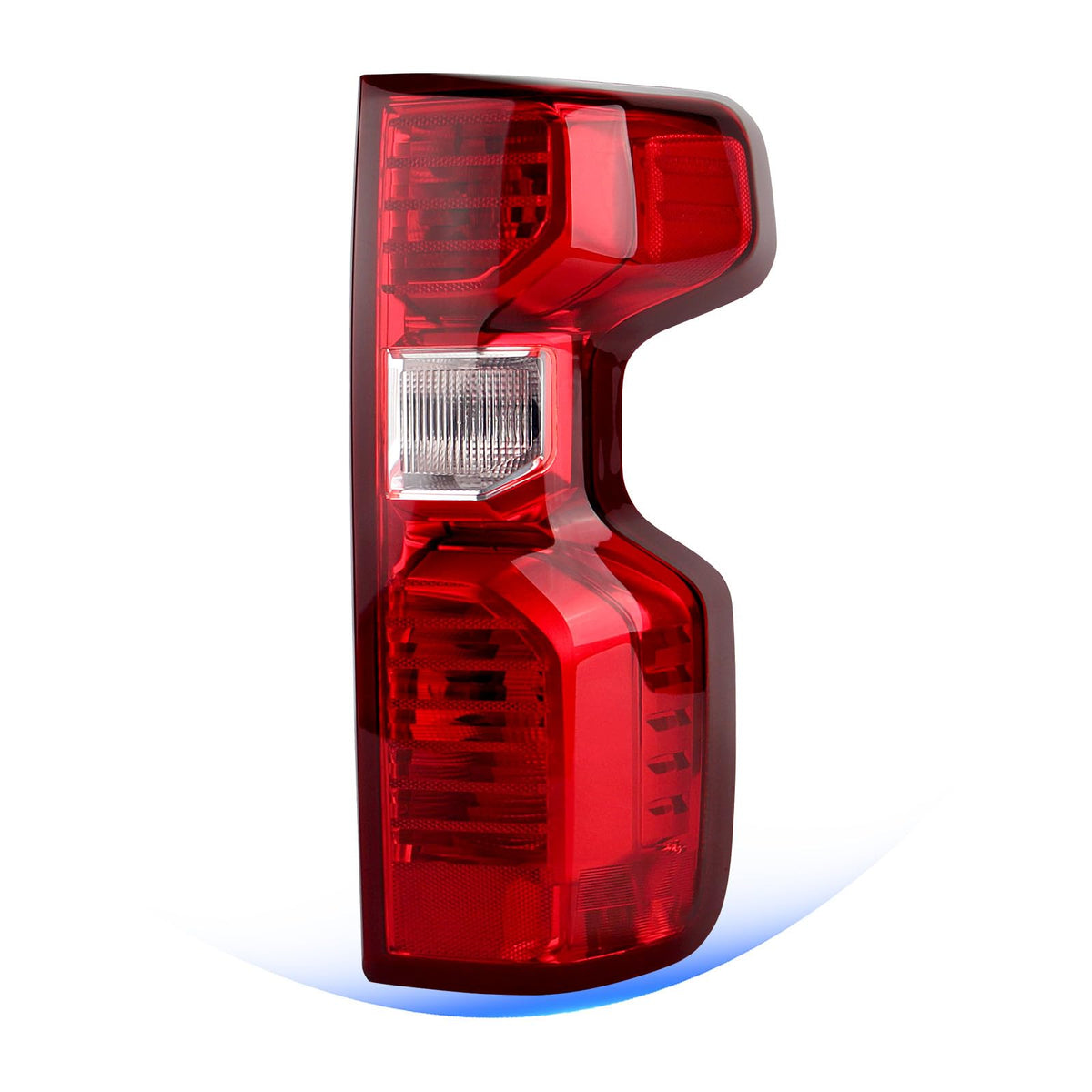 STRECOS right passenger tail light front view showing fit and finish