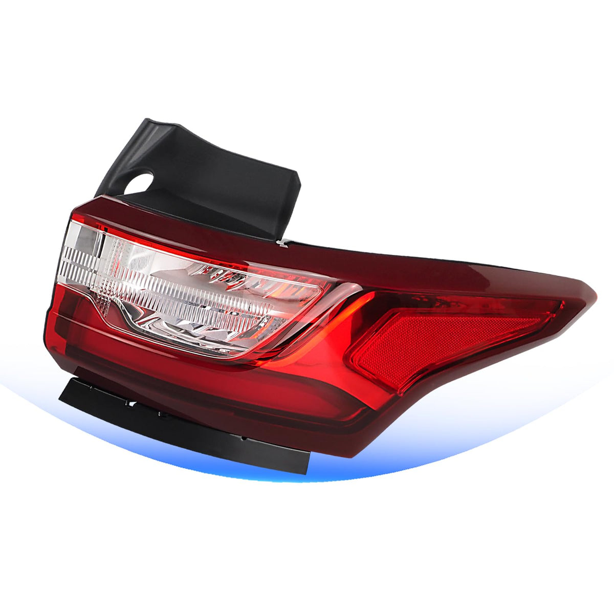 STRECOS front view of right passenger tail light assembly showing fit and finish for easy replacement