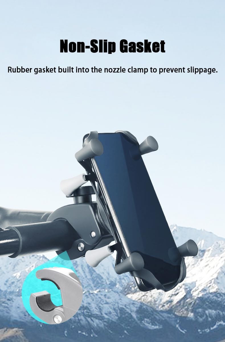 Strg mounted on electric scooter demonstrating easy access and safety