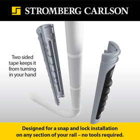 Stromberg Carlson AM-01 installed on RV rail demonstrating safer, easier entry