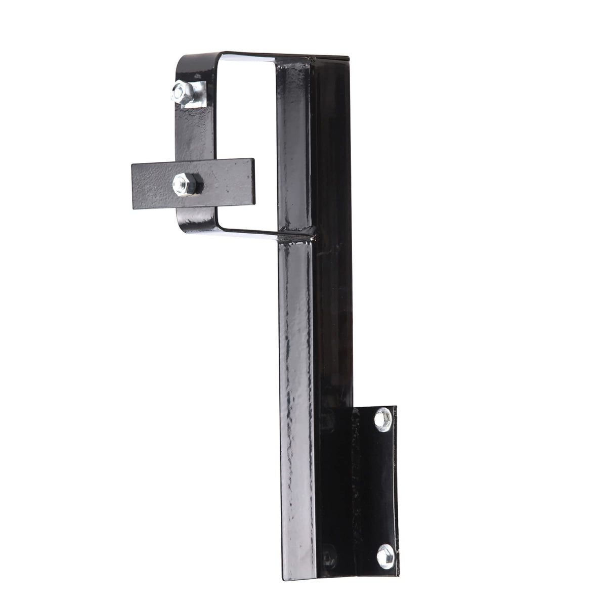 Stromberg Carlson TR-1 front view on 4-inch bumper showing secure mount and compact profile