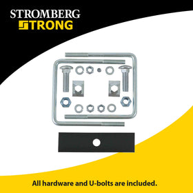 Stromberg Carlson TR-1 installation hardware laid out showing included bolts and simple assembly