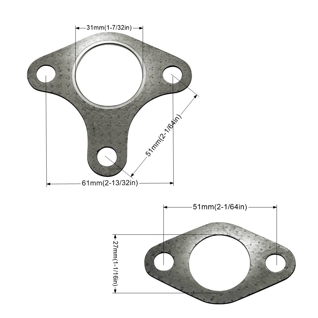 Strongthium carburetor and intake gaskets demonstrating correct sealing