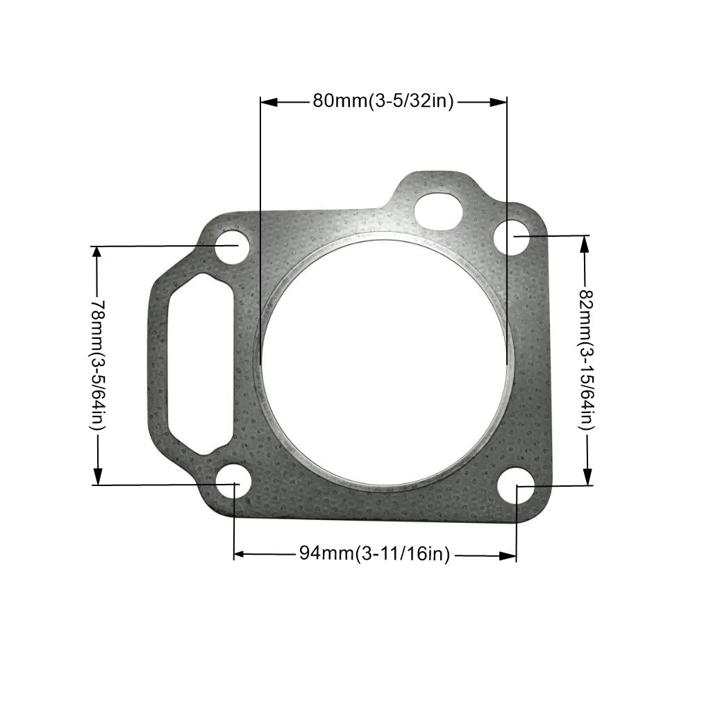 Strongthium complete gasket layout showing included parts for rebuilds