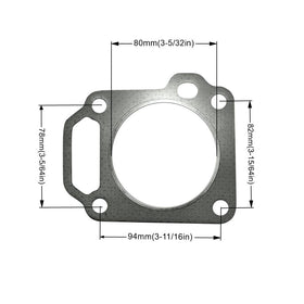 Strongthium complete gasket layout showing included parts for rebuilds