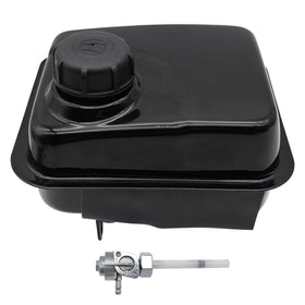 Strongthium front view gas tank showing compact profile and easy fit