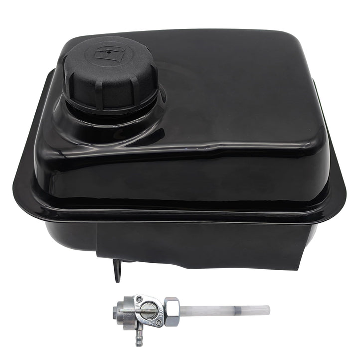 Strongthium front view gas tank showing compact profile and easy fit