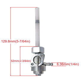 Strongthium fuel valve and line assembly illustrating ready installation