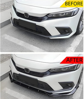 Sts.Ev01 fitted to Civic hatchback illustrating widened look