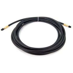Sturdy Built front view of 20ft brake hose showing length and flexibility benefit