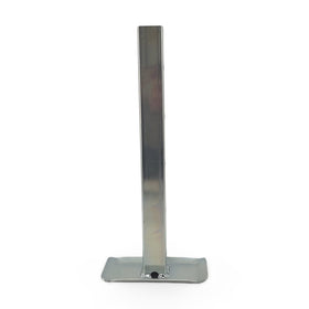 Sturdy Built close-up of zinc coating on drop foot for corrosion resistance