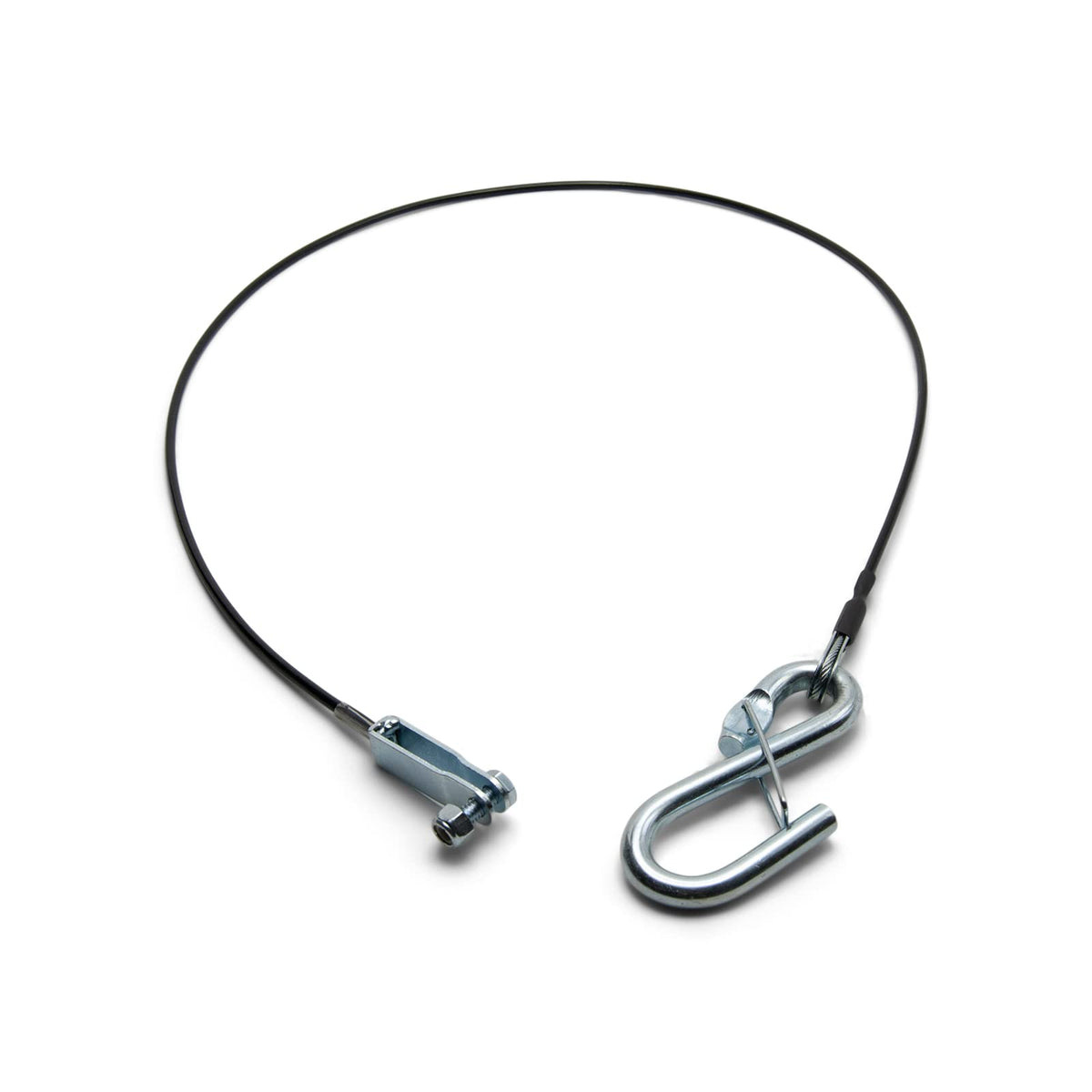 Sturdy Built breakaway cable front view showing overall construction and readiness