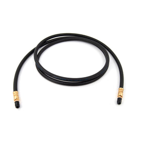 Sturdy Built front view of 7ft brake hose showing full length and benefits