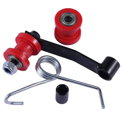 Stylemafia front view tensioner showing overall shape and mount, improves chain stability